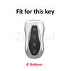 For Geely Tugella  Azkarra Xingyue Boyue Pro Atlas Pro Gili Tugella Tpu Car Remote Key Fob Cover Case Holder Accessories