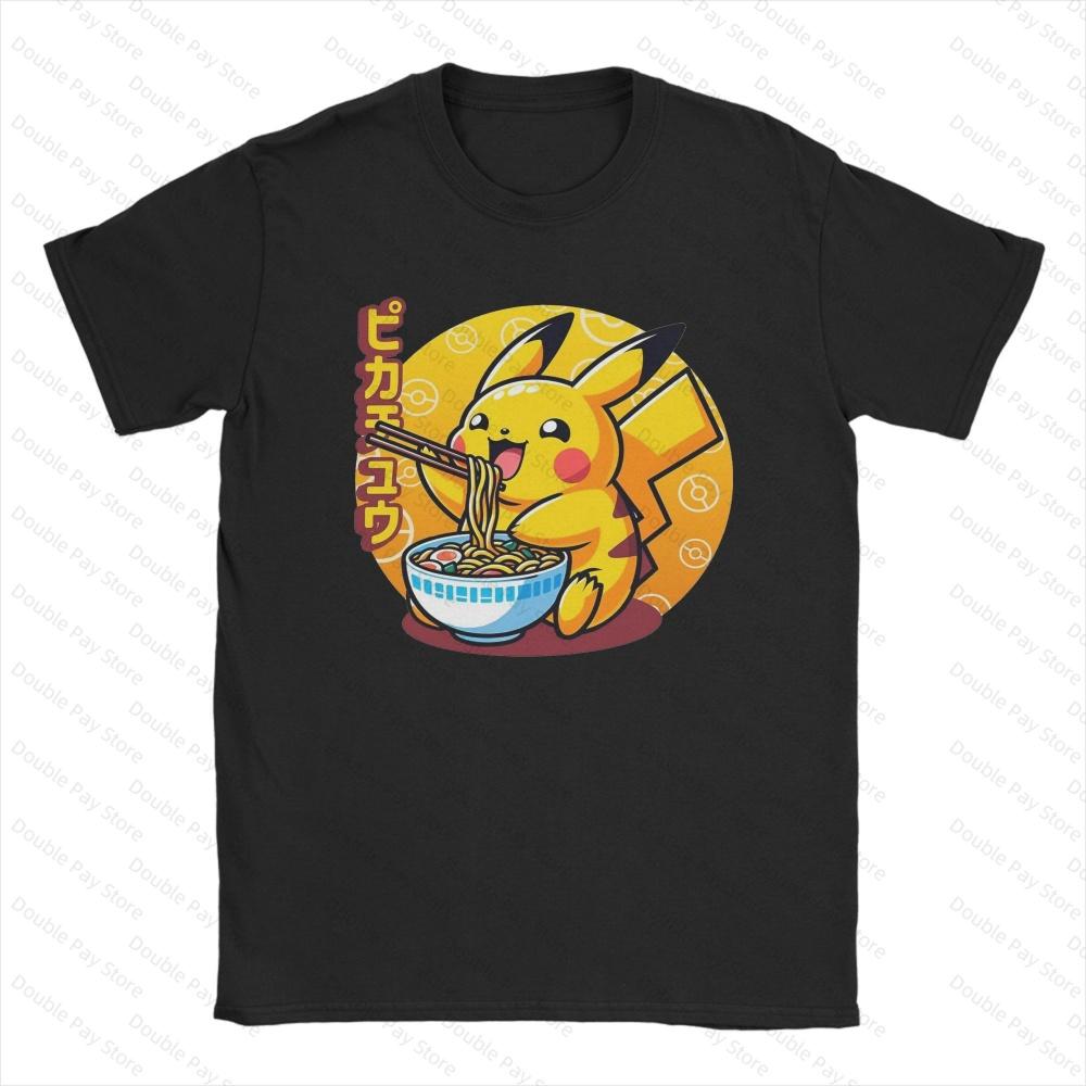 Pokemon Tshirt Unisexs Pure Cotton Casual Tshirt Round Neck Tshirt Short Sleeve Clothing Summer Sports Casual Half Sleeve Tops