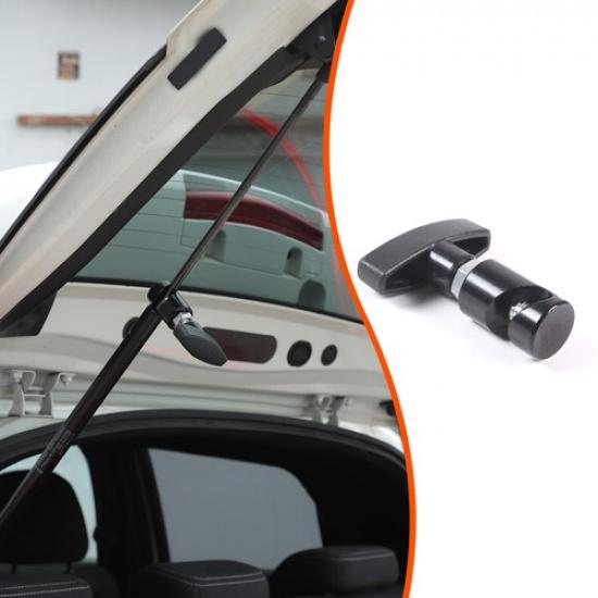 Black Car Engine Hood Lifting Rod Fixing Anti-slip Tool For Nissan Juke 2011-19