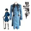 Stunning Black Butler Ciel Phantomhive Cosplay Costume Set With Exquisite Workmanship For Theme Parties