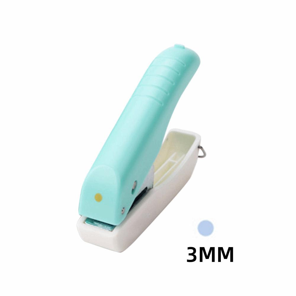 Multi-functional Mini Hand Hole Puncher Plastic Paper Punch Manual Hole Punch  Stationery Supplies