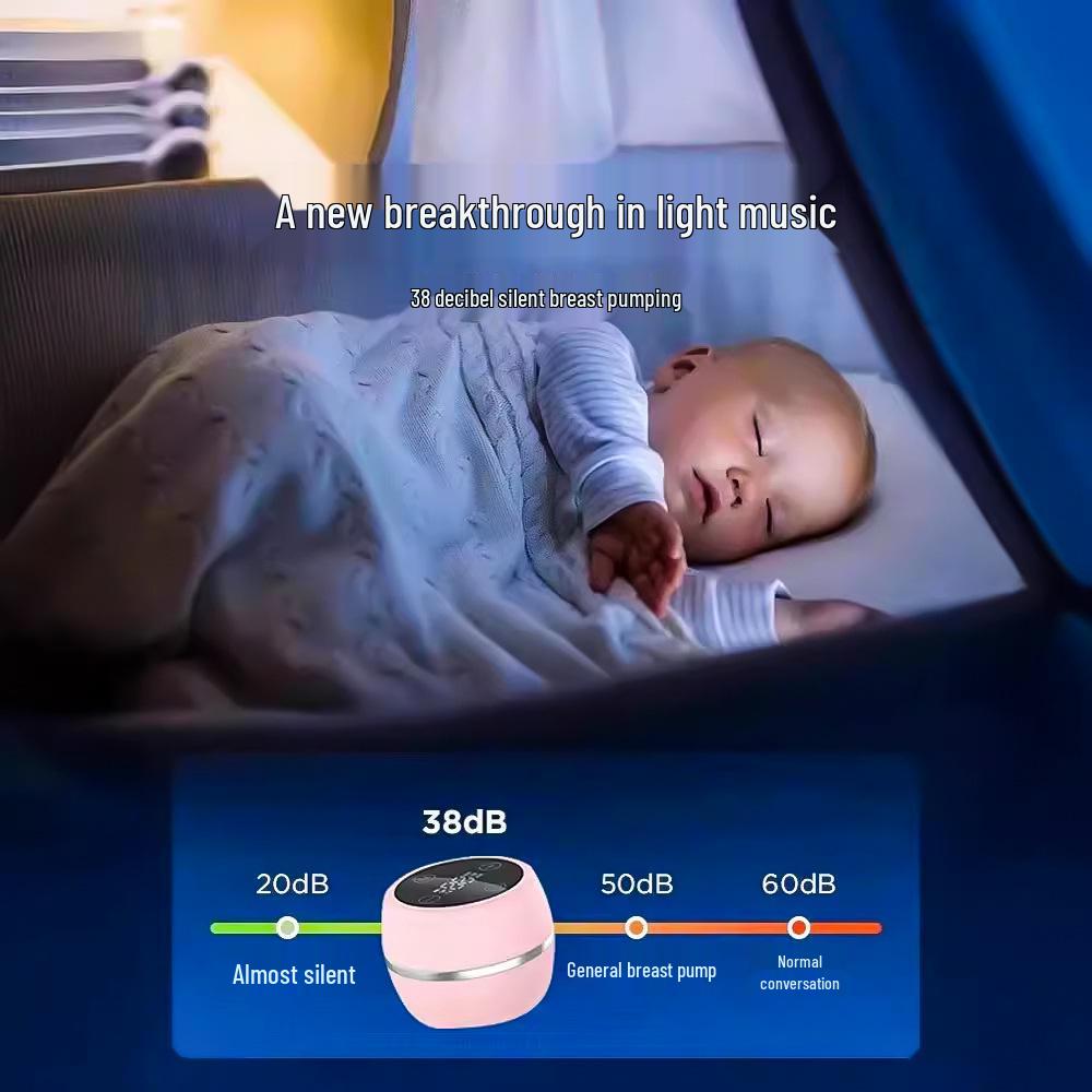 Smart Silent Electric Breast Pump with Variable Frequency and Integrated Massage