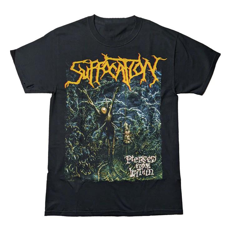 Suffocation Pierced From Within Album Gift For Fan 2sides S to 5XL Tshirt Unisex T-Shirt XXL