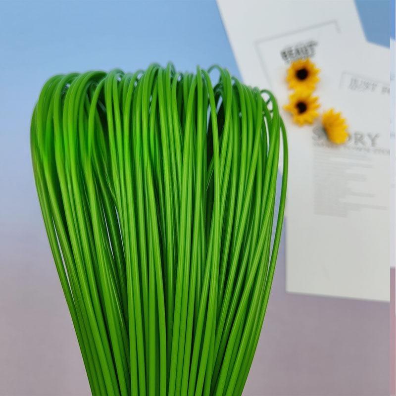 500g 2.4mm PE Round Synthetic Rattan Weaving Material Plastic Knit for Furniture Repair Chair Table Basket about 90Meter