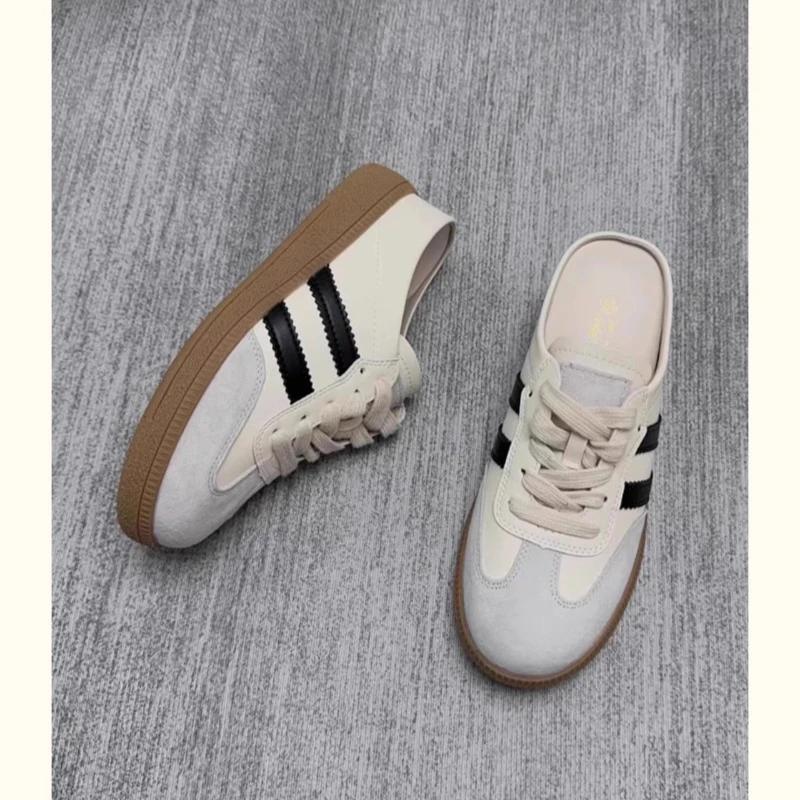 Women's Mules Lace-up Decoration 6cm Internal Height Round Toe Women's Slippers Leisure Light Lazy People Zapatillas De Mujer