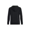 Under Armour UA Rival Letter Print Hooded Fleece Pullover Long Sleeve Sweatshirt Women Sweatshirt Black 1379501-001