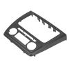 Car Radio Frame Fascia Panel 2DIN Radio Face Plate Replacement for Yeti Auto AC 2009‑2017