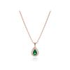Green Tear Necklace Elbrnn199