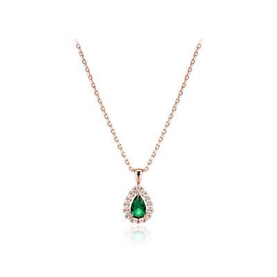 Green Tear Necklace Elbrnn199