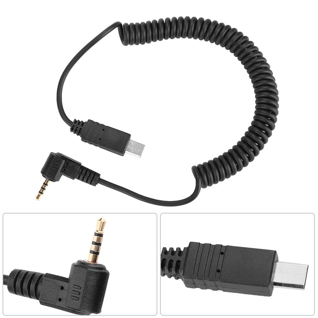 2.5mm S2 Remote Connect Cable for A7 A7R NEX‑3NL A6000 A58 HX300 RX100N