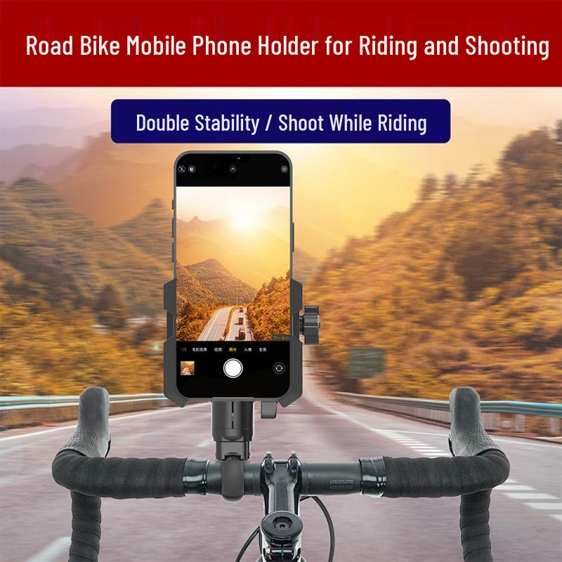 

Cycling/Mountain/Electric Bike & Car Phone Holder - Fixed Mount for Shooting & Navigation