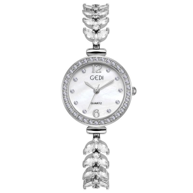 Women'S Niche Light Luxury Gypsy Fish Tail Watch Women'S Fritillary Face Full Of Diamonds Women'S Watch Mermaid Watch