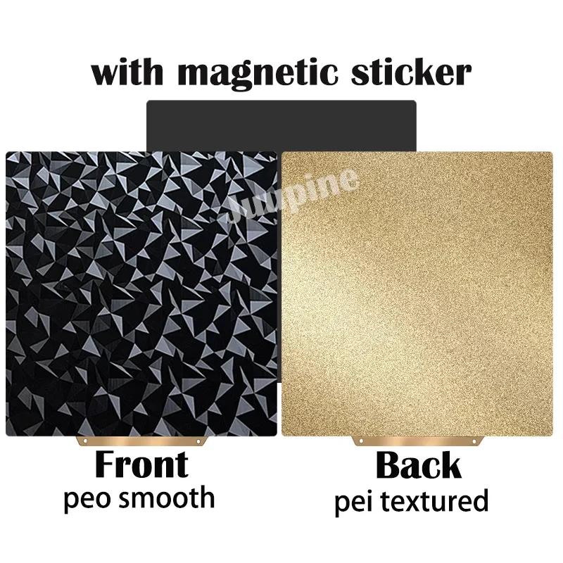 PEI Magnetic Build Plate Textured Pei 235x235 Smooth For Flashforge Adventurer 5m Elegoo Neptune 4 Pro Ender 3 Accessories Bed