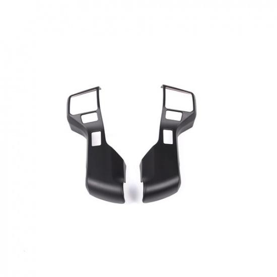 Matte Black Steering Wheel Button Cover Trim for Toyota Tacoma 2016-