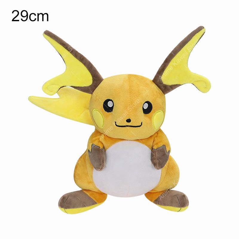 Pokemon Toy Kawaii Mew Cubone Gengar Lucario Zorua Raichu Form Evolution Plush Dolls Cartoon Plushies Best Gift for Kids