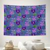 Floral Tapestry Wall Hanging Botanical Flower Pattern Decor Aesthetic Room Divider Nature Inspired Dorm Room Backdrop Vintage Vi