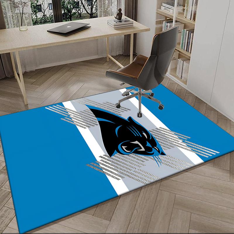 Panthers Helmet Carpet, Kitchen Rugs, Yoga Mat, Non-Slip Mats, Rug for Bathroom, Living Room bedroom, Camping Rugs Christmas Gift