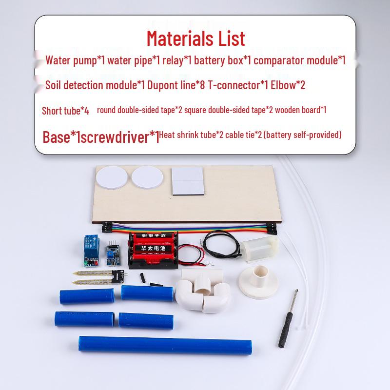 

Набор для маленьких научных экспериментов для детей (Возраст 7-14 лет) - Автоматическое устройство для полива