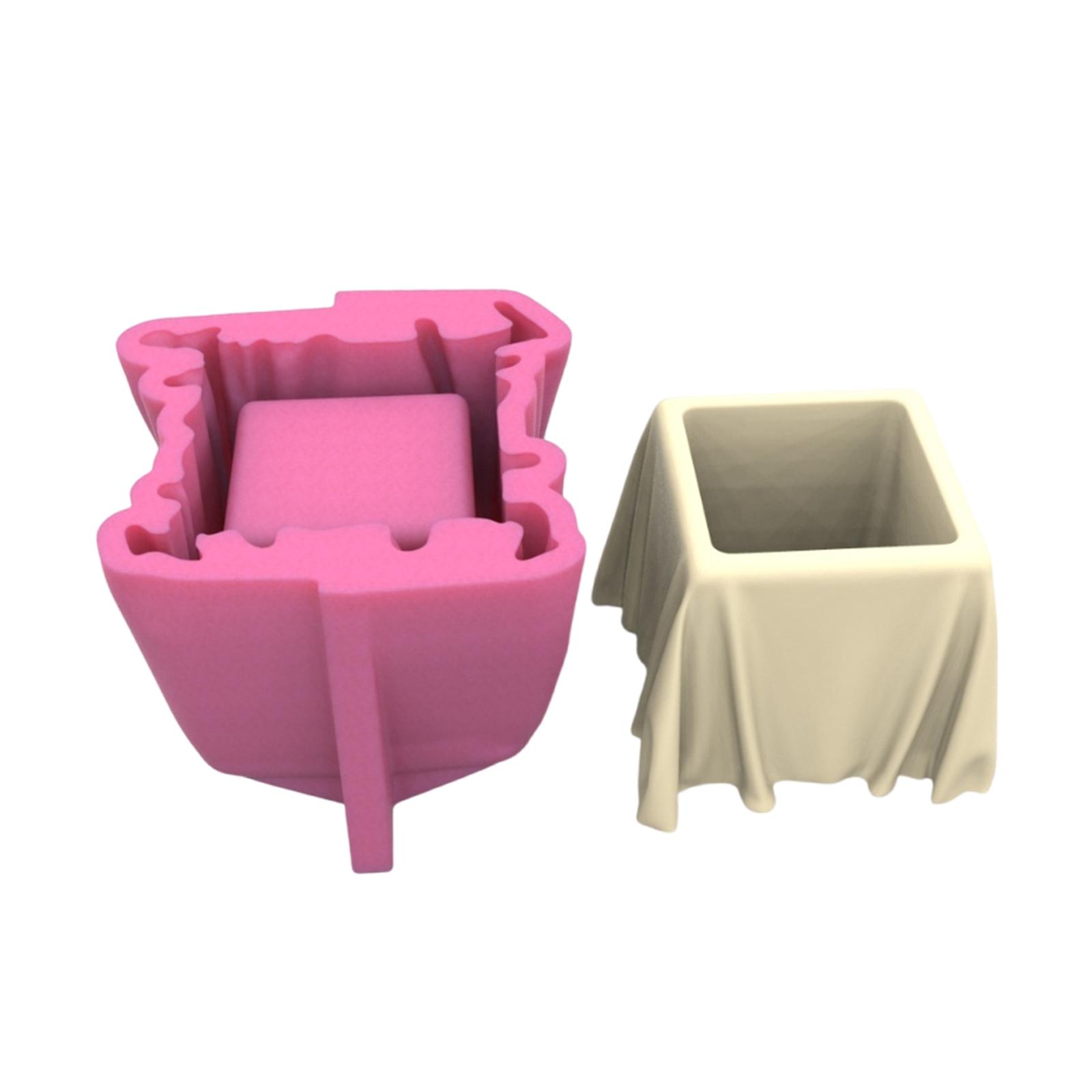 

Детализированная силиконовая форма, форма для ручной работы, форма для эпоксидной смолы для изготовления художественных цветочных горшков и декоративных элементов