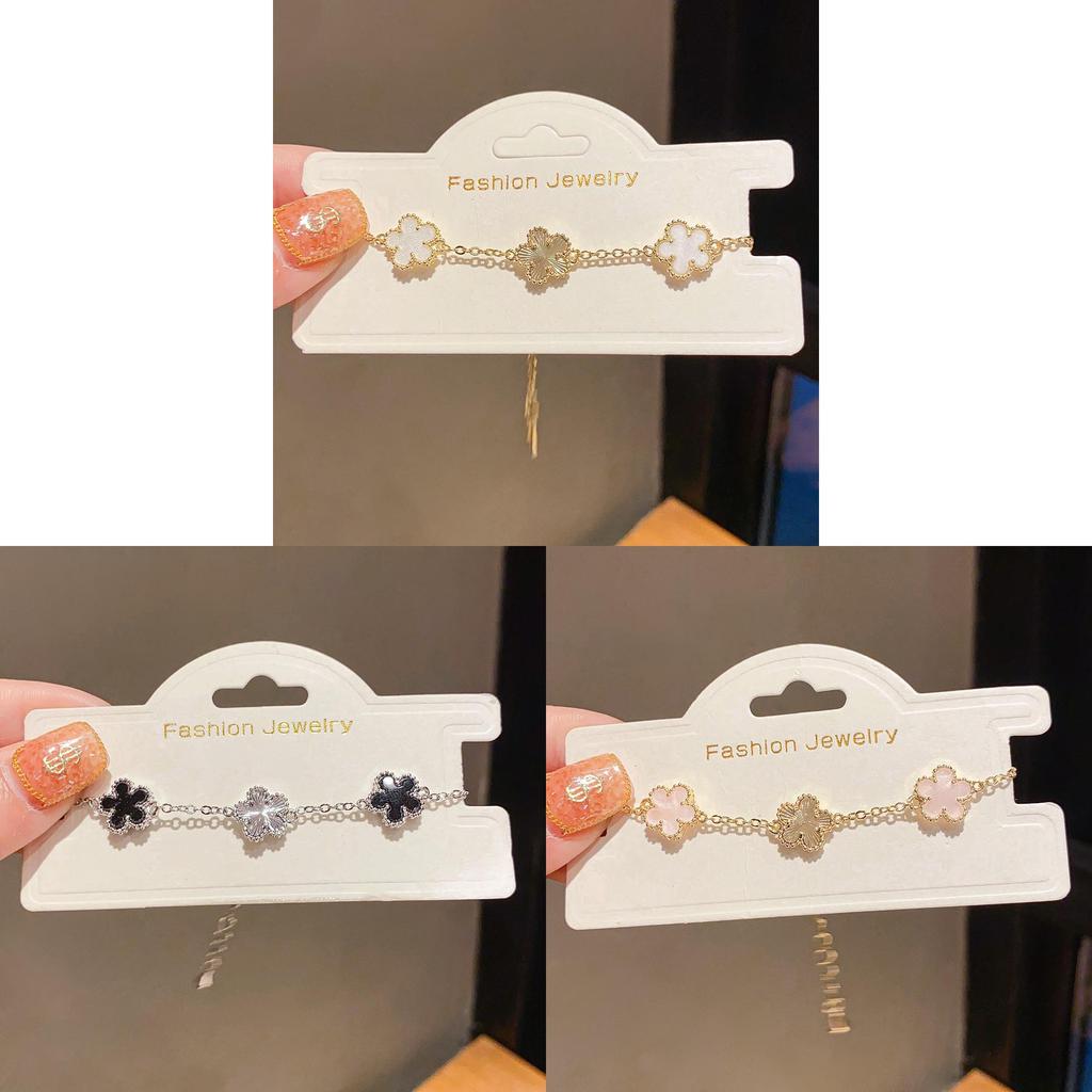 Fashion Floral Copper Bracelet With Plating For Womens Casual Wear