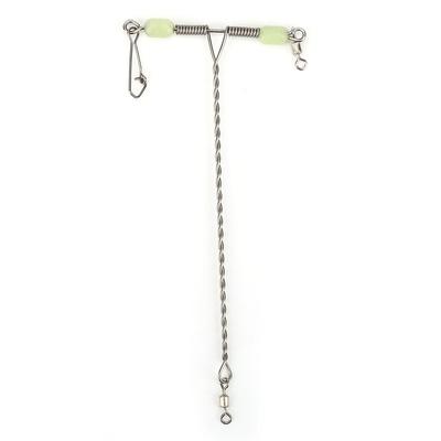 10pcs Stainless Steel, Bds Balance T Shape   Erhu Instrumento 3 Luminescent Fishing Tackle S Snap Fishing Connector Tackle