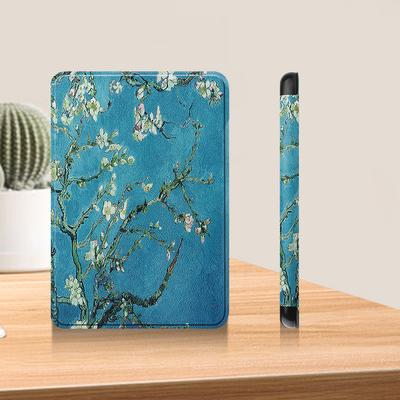 PU Leather Case For Kindle Paperwhite 12th Gen 2025 7inch Ebook Case with Auto Sleep Wake Feature E-Reader Ultra Slim Cover