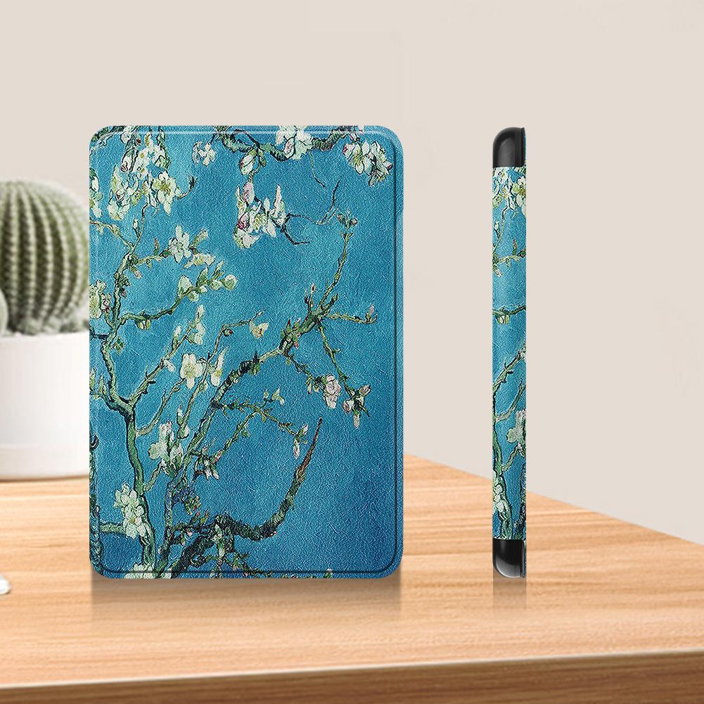 PU Lederhülle Ultra Slim Leder Smart Cover mit Auto Sleep Wake Farbe Soft Case für Kindle Paperwhite Signature 2025 7 Zoll