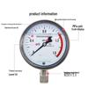 Shuang'an 304 Stainless Steel Shock-Resistant Pressure Gauge