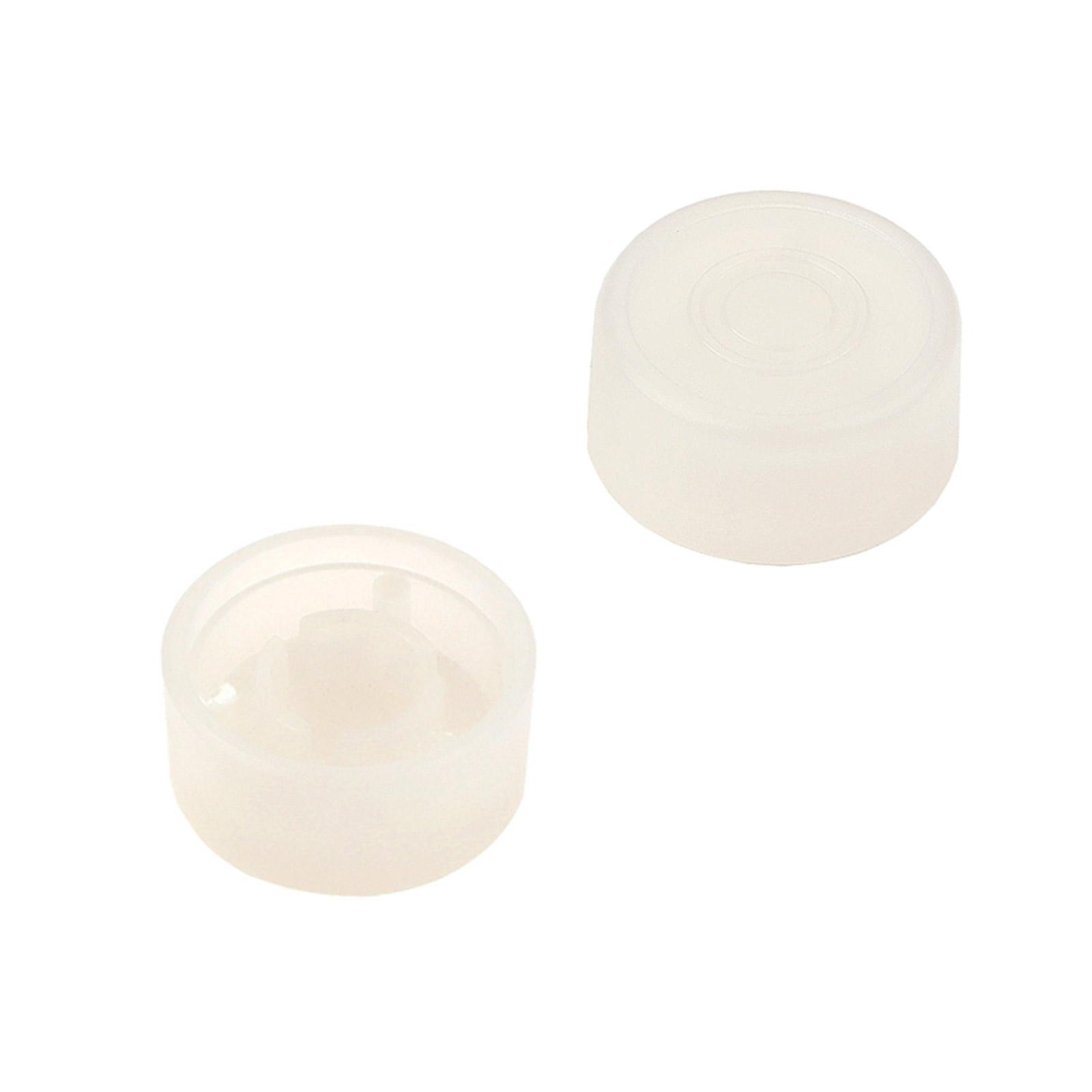 

2Pcs Guitar Effect Pedal Footswitch Toppers Foot Nail Cap Protection Cap for Guitar Effect Pedal Protection Cap Colorful белый