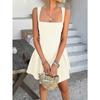 Women's Solid Color Dresses Elegant Style Solid Color Straps Short Dresses