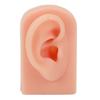 Silicone Ear Model Soft Flexible Right Ear Reusable Human Ear Model for Ear Piercing Training And Ea