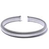 Yhpup 316l Stainless Steel Thick Elastic Torques Necklace for Women Waterproof 18K PVD Plated Texture Statement Choker Jewelry