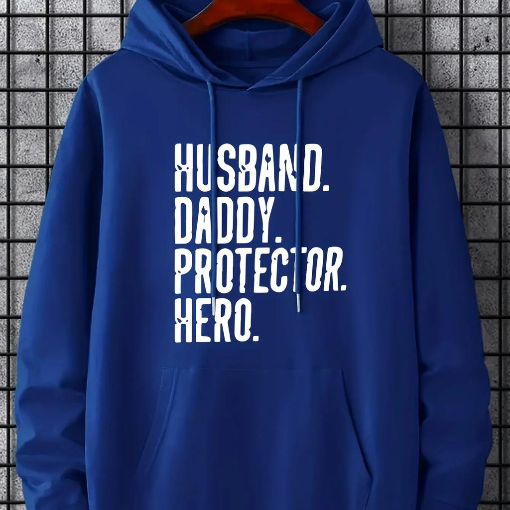 2025 Herren 2D Kapuzenpullover Neu Frühling-Sommer/Winter Solider Druck Kapuzen-T-Shirt Lockere Passform, Trendig und Vielseitig für Alle