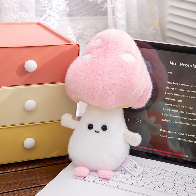 Creative Luminous Mushroom Plush Toy For Children And Bedtime Comfort