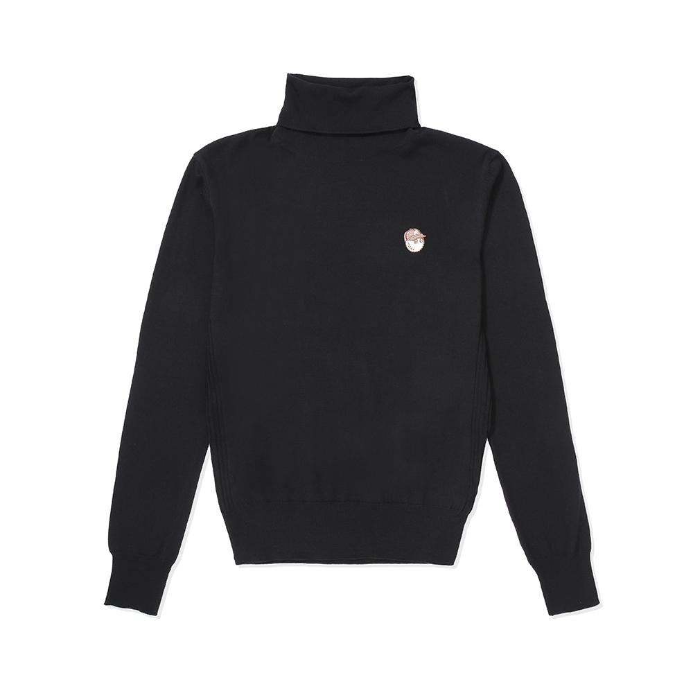 MALBON GOLF Malbon Fine Wool Sweater Black (Women)