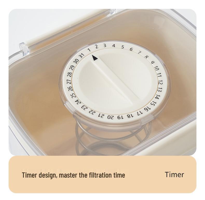 Elegant Multifunctional Yogurt and Cheese Maker with Filtration and Refrigeration