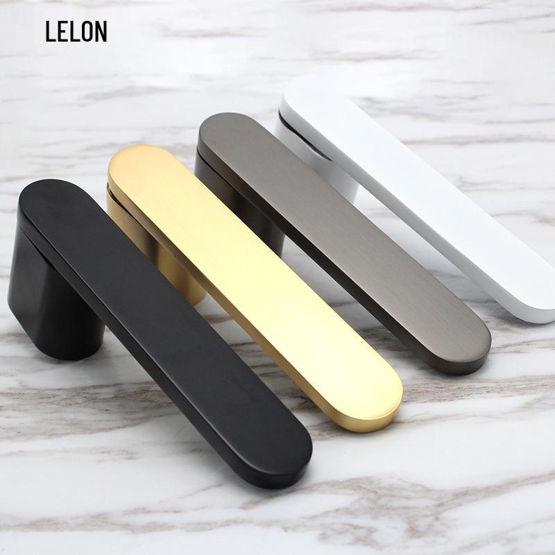 Italian Minimalist Eco Wood Door Handle: Keyless Magnetic Lock for Bathroom or Bedroom