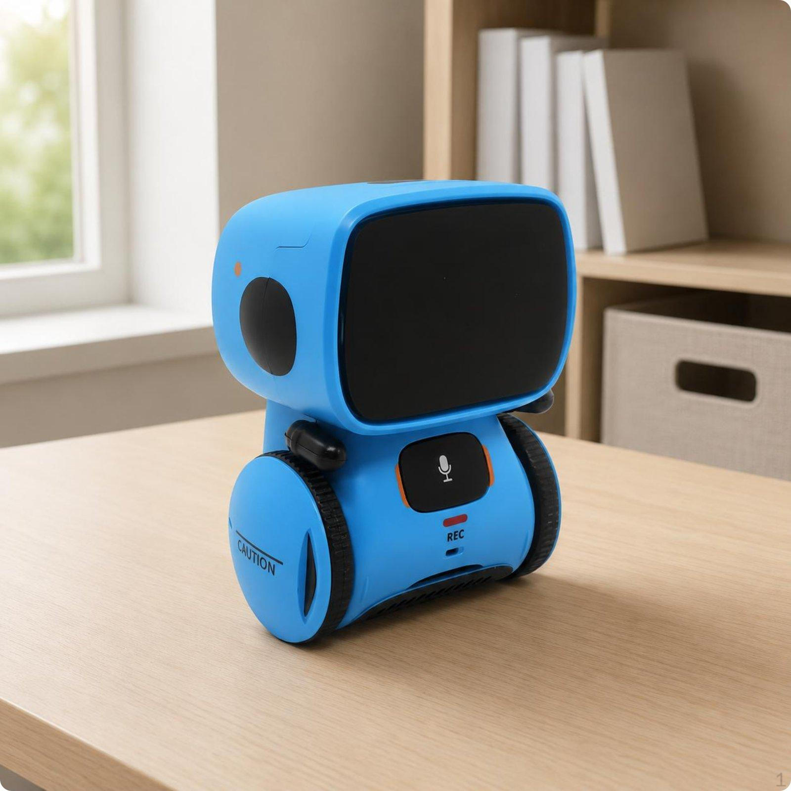 Robot Toy Early Learning Voice Audio Playback Music Children s for Parents
