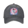 Katy Perry Autograph Denim Fabric Cap Casual Baseball Caps Adjustable Hat Summer Unisex Baseball Hats