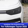 Car Headlight Tint Anti-Scratch Protective Cover Film Self Healing TPU Stickers For Volkswagen Tayron 2025 Accessories