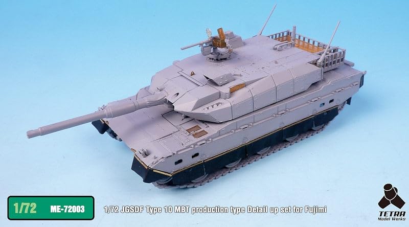 Tetra Model ME Serie JGSDF Typ 10 Serienpanzer Plastikmodellteile ME7203 1/72 (F-Kompanie)