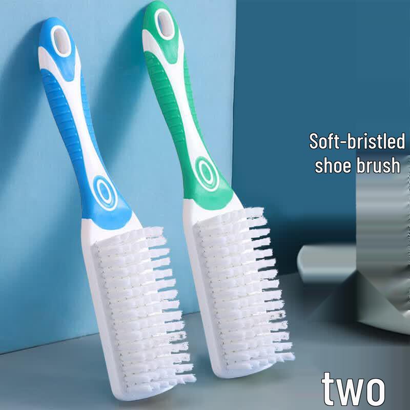 Jiebishi Multi-functional Shoe Brush 2-Pack