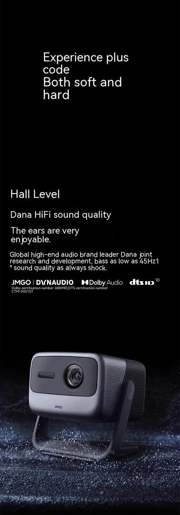 Jmgo N1s Pro Projektor 4k Ultra Hd 240hz Tricolor Laser Einstellbare Hifi Home Projektor Heimkino Tragbare Beamer Geschenke