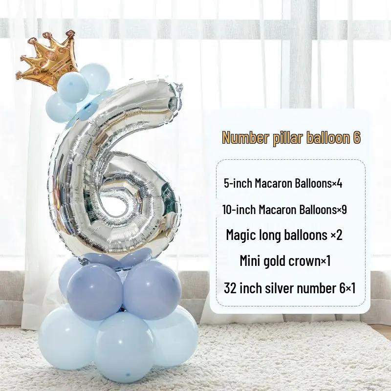 Złote Balony z Cyframi na Urodziny i Imprezy