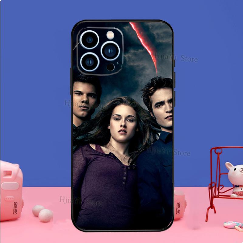 Twilight Saga Hülle Für iPhone 16 15 13 11 14 Pro Max 12 Mini Plus XR X XS Max Silikon Handyhülle