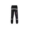 Compass Embroidered Logo Cuffed Sweatpants Men Bottoms Black 751565595-V0029