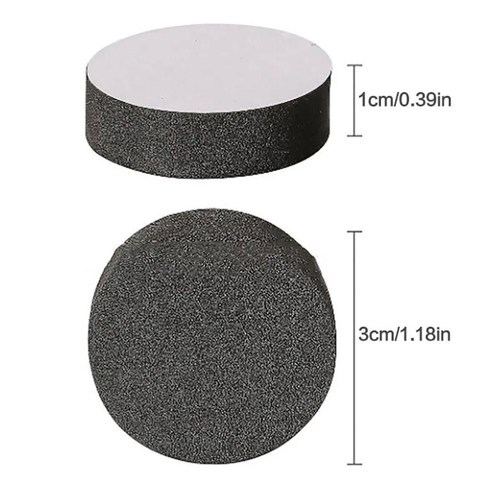 10Pcs Shock Absorbing Speaker Foam Sponge Pad Anti-slip EVA Foot Mat Sound Insulation Self-adhesive Floor Mat for Audio Desks