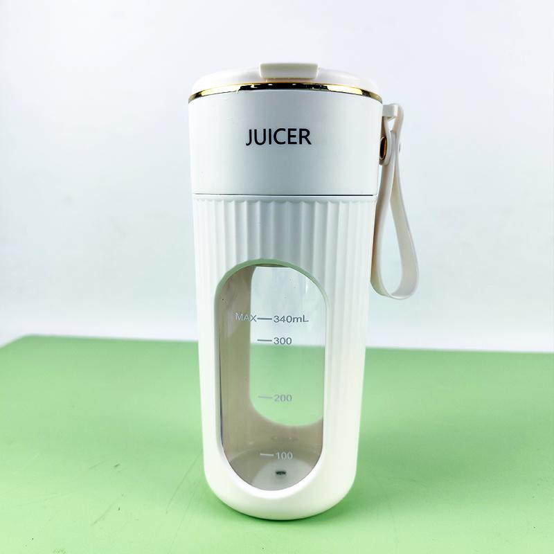 Small household juicer, USB charging, multi-functional juicer, mini portable fresh juice blender, stainless steel blade