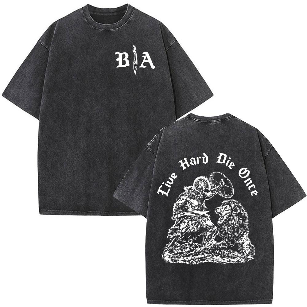 Washed Vintage Forward Observations Group Be Seeing You Print Tshirt Skeleton Graphic Tshirts Men Fashion Oversized T Shirts