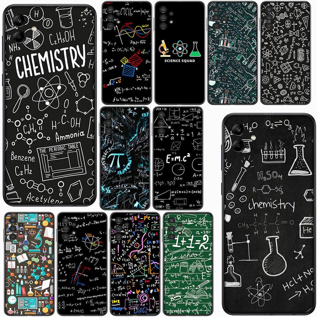 Cover for Apple iPhone 16 15 14 11 Pro Max 6 7 8 Plus + SE2 SE3 SE 2022 2020 8+ Phone Case Chemistry Science Chemical Maths